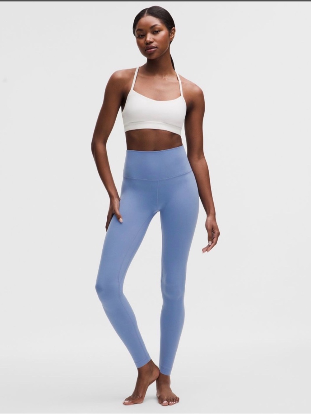 NWOT Lululemon Align High Rise 25” Leggings Prep Blue Size 4